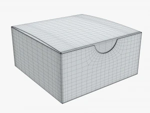 gift paper box 01 3D Model
