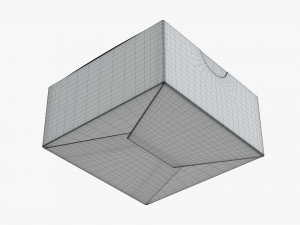 gift paper box 01 Modello 3D