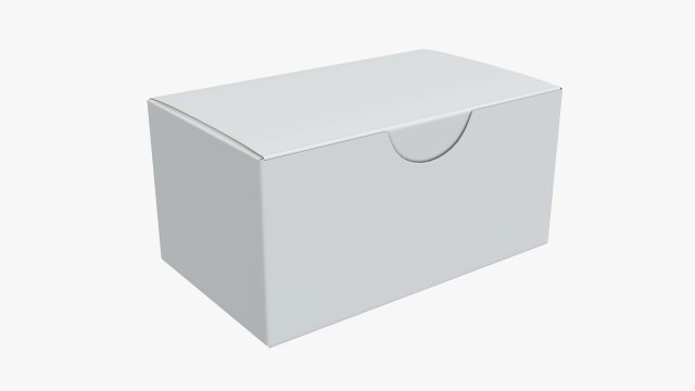gift paper box 02 Modelo 3D .c4d .max .obj .3ds .fbx .stl .blend 