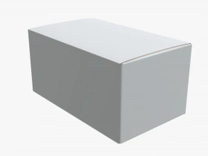 gift paper box 02 3D Model