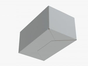 gift paper box 02 Modelo 3D
