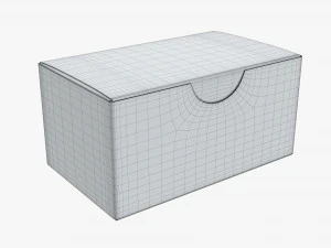 gift paper box 02 3D Model