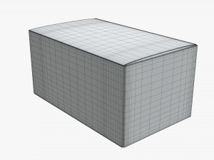 gift paper box 02 Modelo 3D