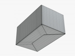 gift paper box 02 Modelo 3D