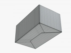 gift paper box 02 3D Model