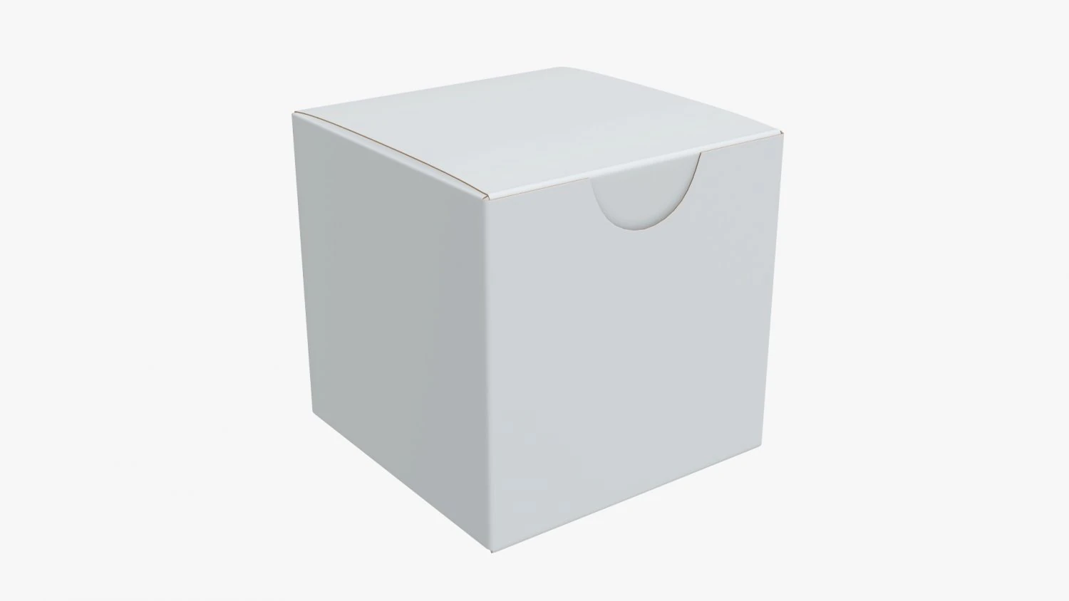 gift paper box 03 3D Model .c4d .max .obj .3ds .fbx .stl .blend