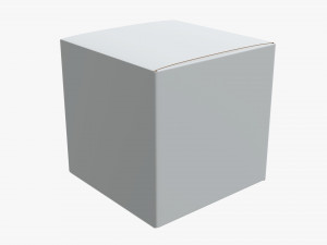 gift paper box 03 Modelo 3D