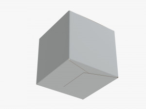 gift paper box 03 Modelo 3D