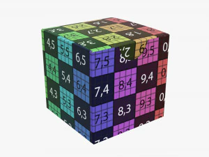 gift paper box 03 3D Model