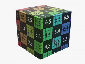 gift paper box 03 Modelo 3D