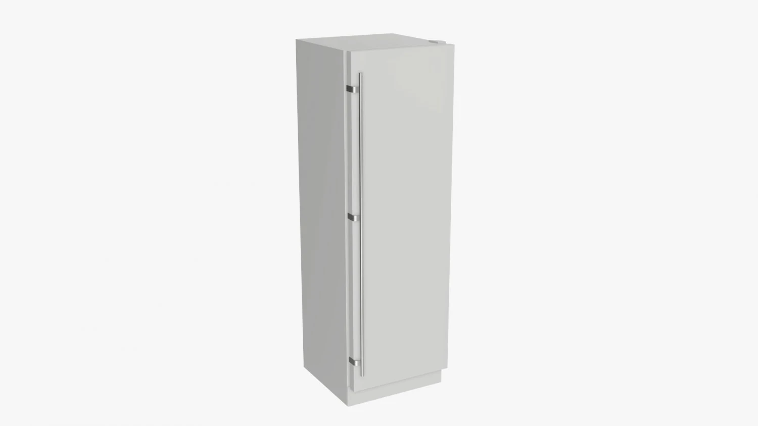 refrigerator free standing 3D Model .c4d .max .obj .3ds .fbx .stl .blend