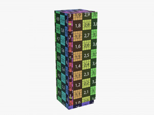 refrigerator free standing 3D Модель