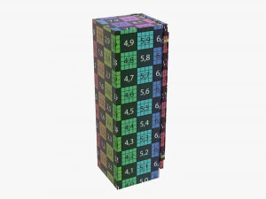 refrigerator free standing 3D Model
