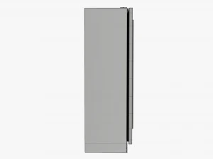 refrigerator free-standing double 3D Model