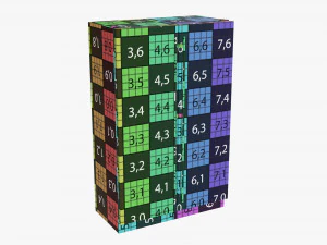 refrigerator free-standing double 3D Model