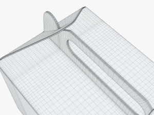 gable cardboard box 3D Model
