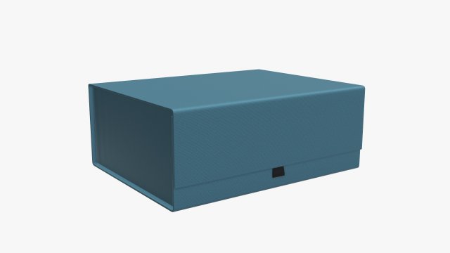 gift box with magnetic lock Modello 3D .c4d .max .obj .3ds .fbx .stl .blend 