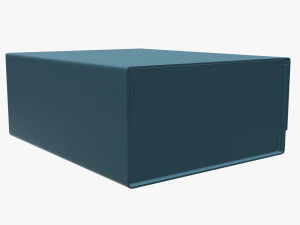 gift box with magnetic lock 3D Model
