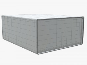gift box with magnetic lock Modello 3D