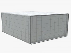 gift box with magnetic lock 3D Model