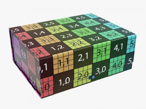 gift box with magnetic lock Modello 3D