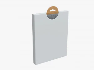 box for clothing cardboard 3D Model