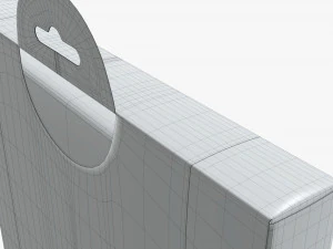 box for clothing cardboard 3D Model