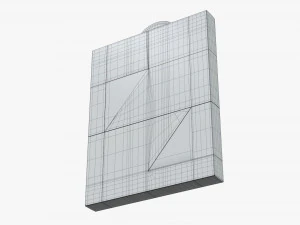 box for clothing cardboard 3D Model