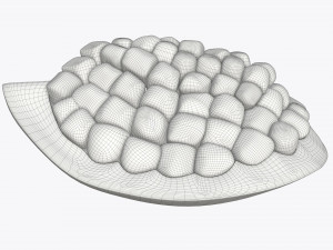 pomegranate slice ripe 3D Модель
