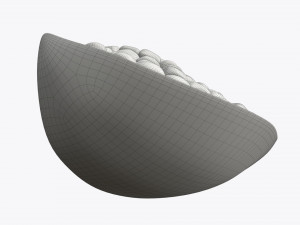 pomegranate slice ripe 3D Модель