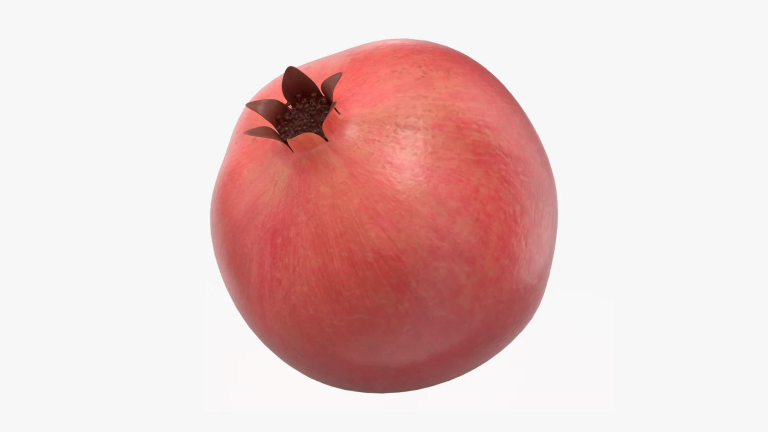pomegranate ripe 3D Model .c4d .max .obj .3ds .fbx .stl .blend