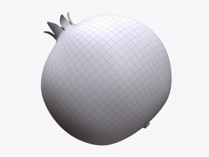pomegranate ripe 3Dモデル