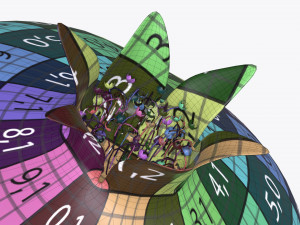 pomegranate ripe 3Dモデル