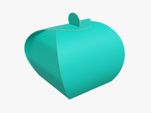 truffle tote box cardboard 3Dモデル