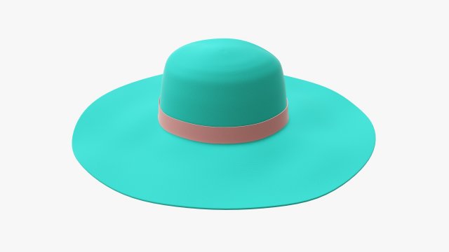 female hat 03 Modelo 3D .c4d .max .obj .3ds .fbx .stl .blend 