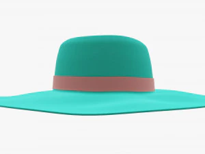 female hat 03 3D Model
