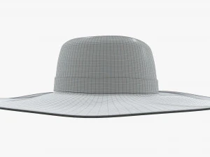 female hat 03 3D Model