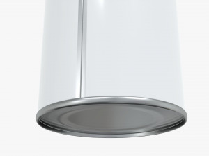 olive oil in a metal can 3D Model