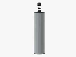 olive oil in a metal can 3D Model