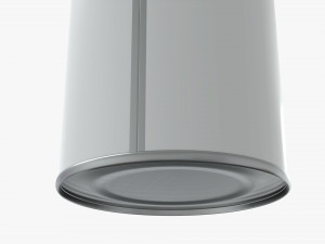 olive oil in a tin can Modello 3D