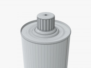 olive oil in a tin can Modello 3D