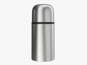 Small stainless shop steel thermos