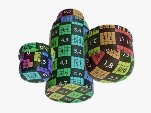 thermos with cup opened stainless steel small 3D Model