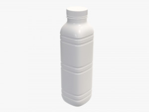 yogurt bottle 1 3D Model