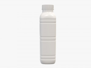 yogurt bottle 1 Model 3D