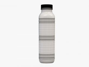 yogurt bottle 1 Model 3D