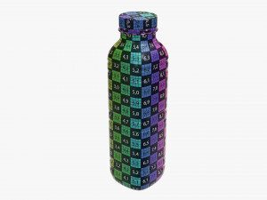 yogurt bottle 1 Model 3D