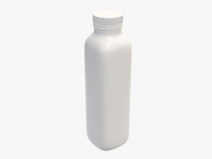 yogurt bottle 2 Modelo 3D