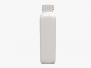 yogurt bottle 2 Model 3D