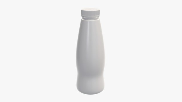 yogurt bottle 3 3D मॉडल .c4d .max .obj .3ds .fbx .stl .blend 
